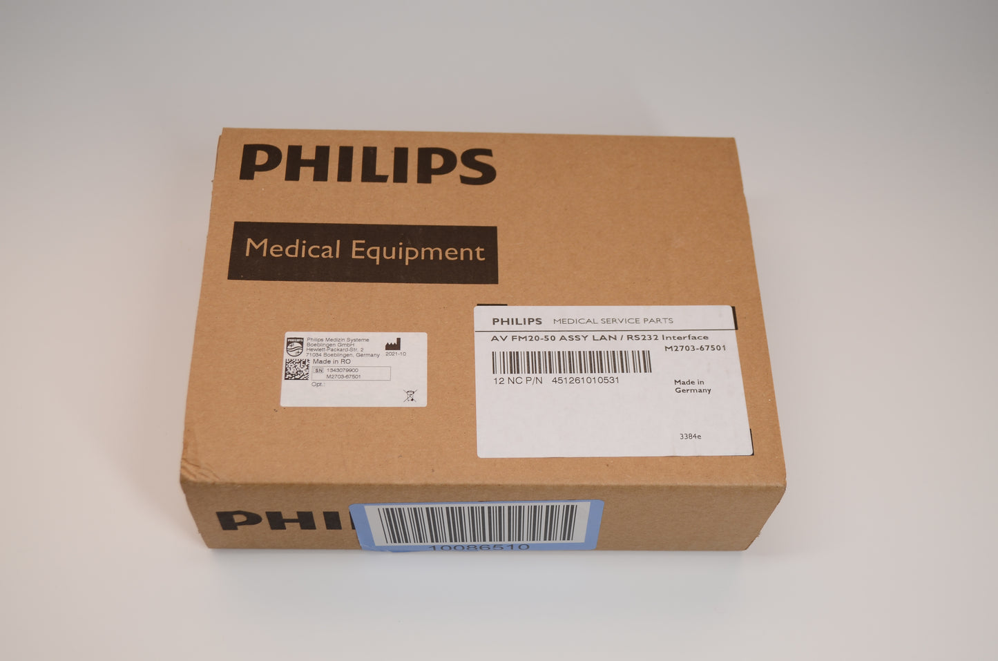 Philips LAN/RS232 INTERFACE ASSEMBLY M2703-67501